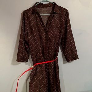 The Limited Button Down Dress
